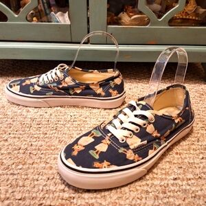 Vans Hula Girl Canvas Sneakers Sz 8.5
